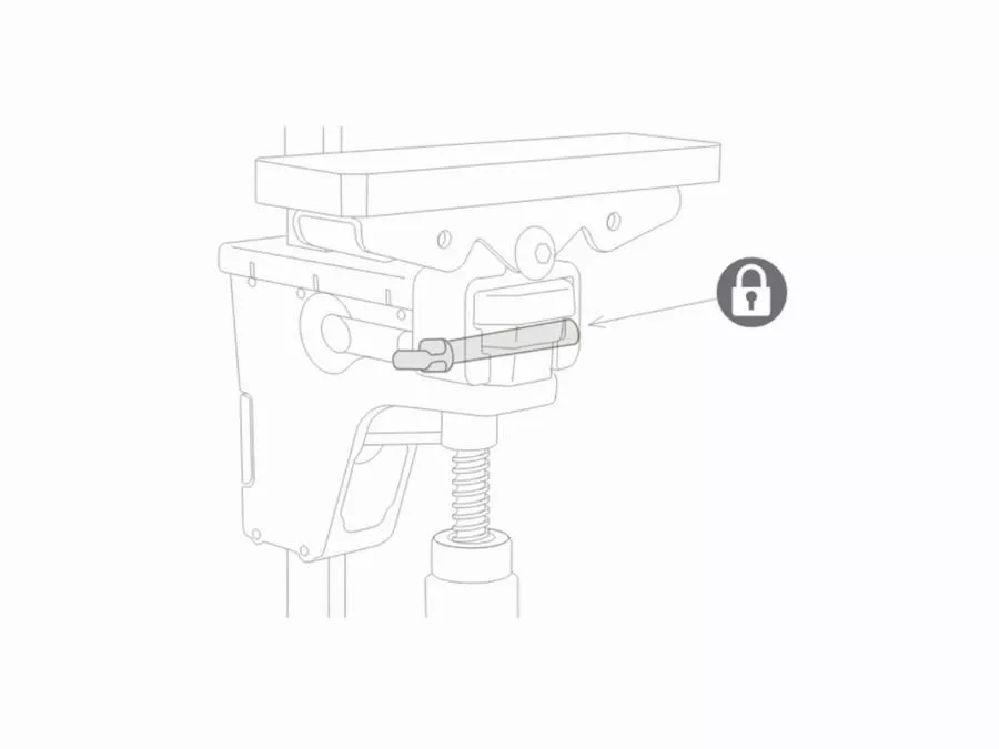 Set De 2 Patins Pivotants PIHER PRL 400 - 02602 4 Set De 2 Patins Pivotants PIHER PRL 400 - 02602 - Image 2