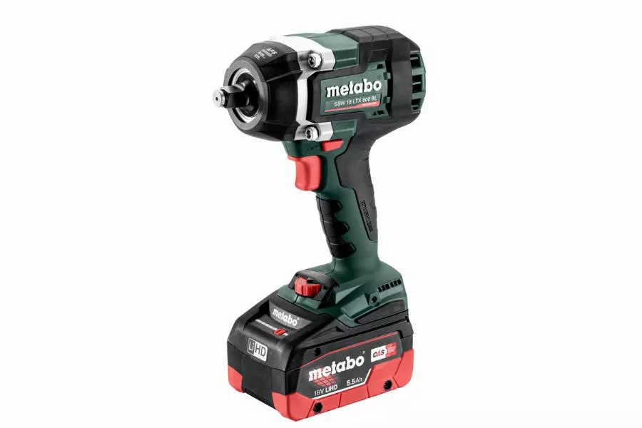 Visseuse à Chocs METABO SSW 18 LTX 800 BL - 2 Batteries 5.5 Ah + Chargeur - 602403660 3 Visseuse à Chocs METABO SSW 18 LTX 800 BL - 2 Batteries 5.5 Ah + Chargeur - 602403660