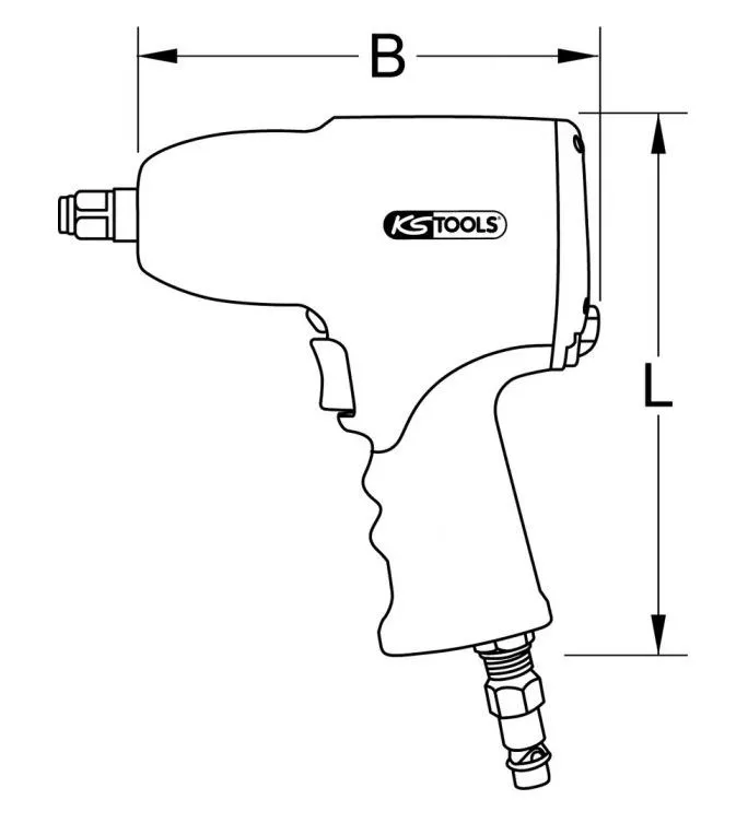 Clé à Chocs Monster 1/2" 1690 Nm KSTOOLS - 515.1210 4 Clé à Chocs Monster 1/2" 1690 Nm KSTOOLS - 515.1210 - Image 2