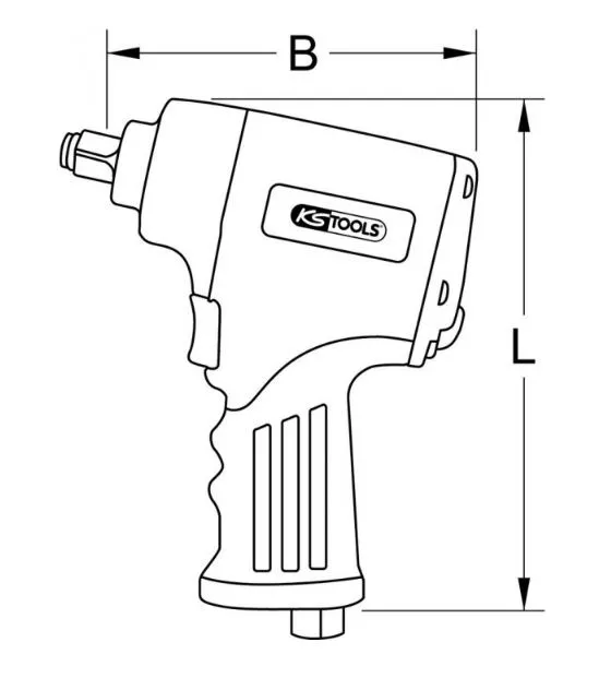 Mini Clé à Chocs MONSTER Xtremelight 1/2'' KS TOOLS + Silencieux + Protection En Silicone - 515.1155 4 Mini Clé à Chocs MONSTER Xtremelight 1/2'' KS TOOLS + Silencieux + Protection En Silicone - 515.1155 - Image 2