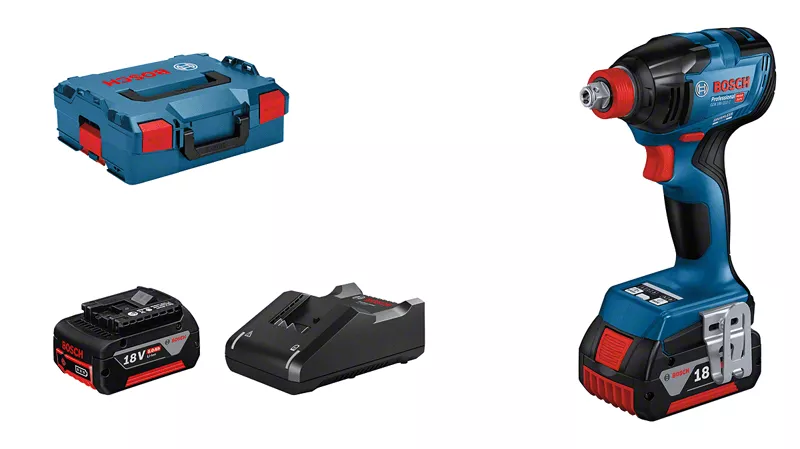 Visseuse à Chocs BOSCH GDX 18 V-210 C CLICK/GO - 2 X 5.0 Ah Avec Chargeur - 06019J0202 3 Visseuse à Chocs BOSCH GDX 18 V-210 C CLICK/GO - 2 X 5.0 Ah Avec Chargeur - 06019J0202